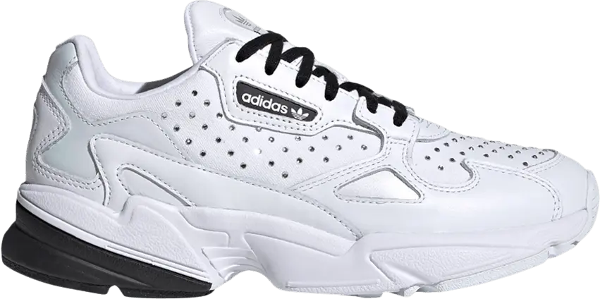  Adidas adidas Falcon White Bling (Women&#039;s)