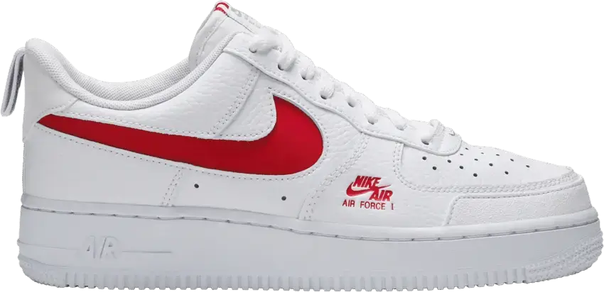  Nike Air Force 1 Low Utility 07 LV8 White Red