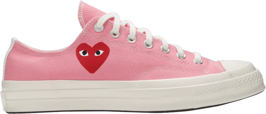  Converse Chuck Taylor All-Star 70 Ox Comme des Garcons Play Bright Pink