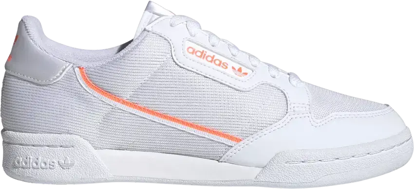  Adidas Wmns Continental 80 &#039;White Signal Coral&#039;