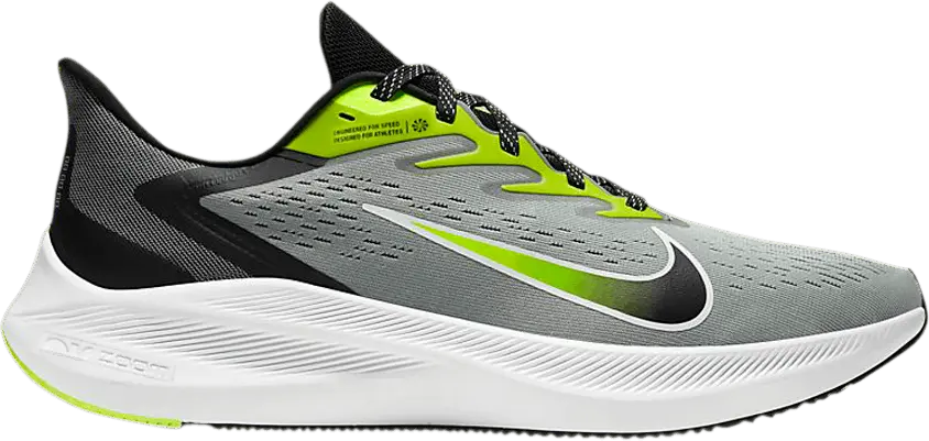  Nike Air Zoom Winflo 7 &#039;Smoke Grey Volt&#039;