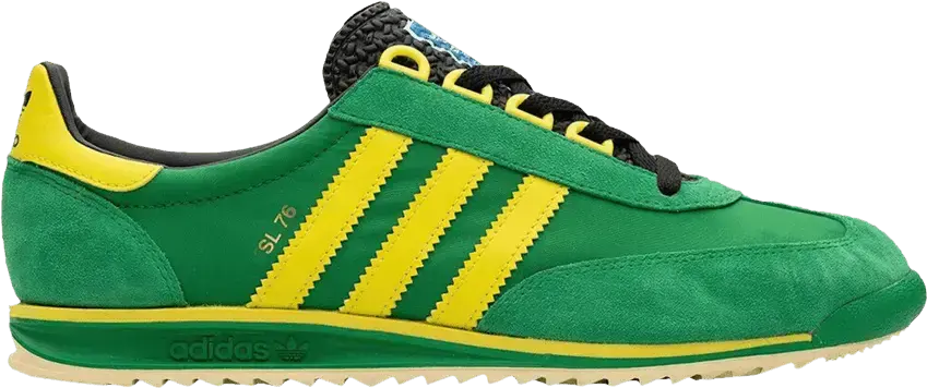 Adidas SL 76 &#039;Green Shock Yellow&#039; size? Exclusive