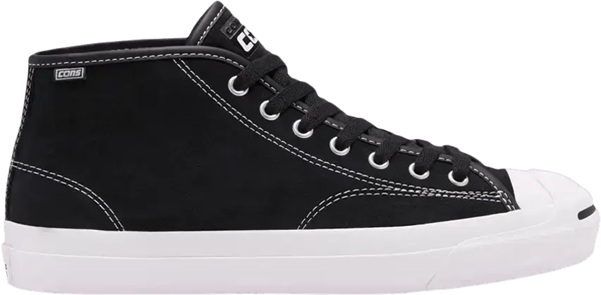  Converse Jack Purcell Pro Mid &#039;Black&#039;