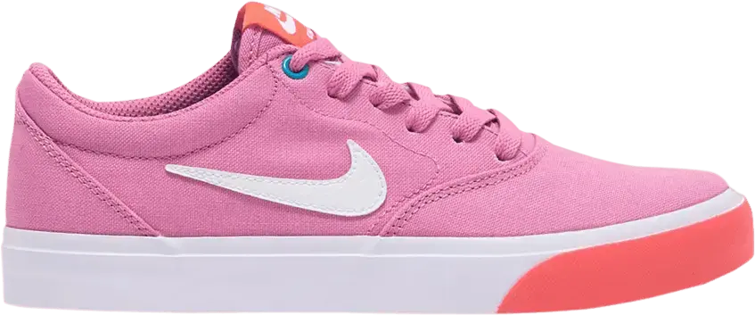  Nike Wmns Charge Canvas SB &#039;Magic Flamingo&#039;