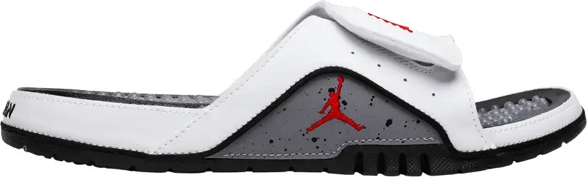  Jordan Hydro 4 Slide White Cement