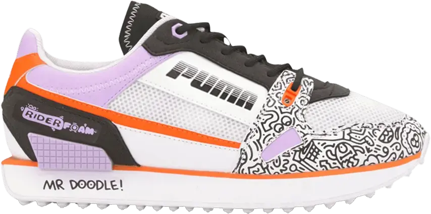  Puma Mile Rider Mr. Doodle (Women&#039;s)