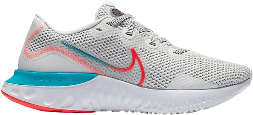  Nike Renew Run Oracle Aqua Crimson (Women&#039;s)
