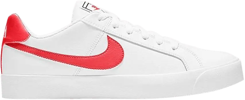  Nike Court Royale AC White Flash Crimson (Women&#039;s)