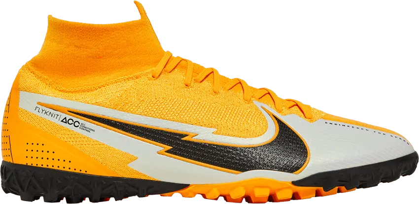  Nike Mercurial Superfly 7 Elite Turf &#039;Laser Orange&#039;