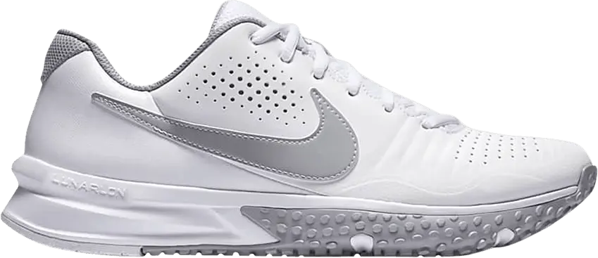  Nike Alpha Huarache Varsity 3 Turf &#039;White Flare Heather&#039;