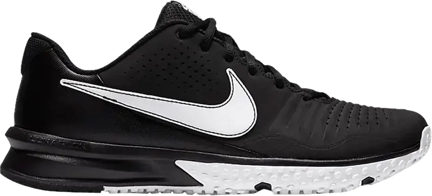  Nike Alpha Huarache Varsity 3 Turf &#039;Black White&#039;