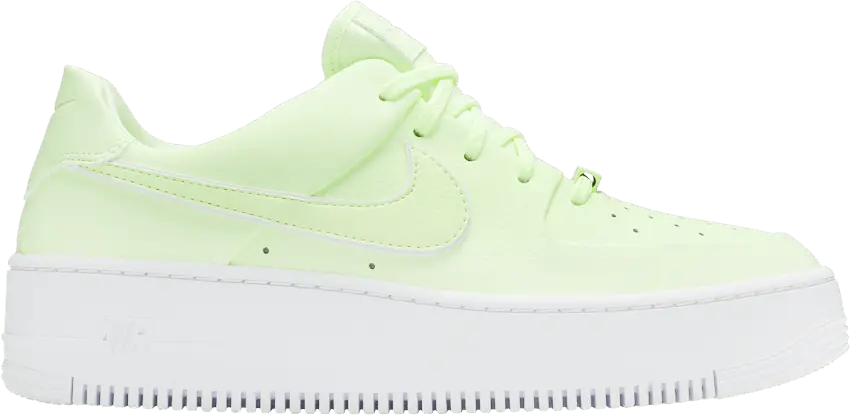  Nike Air Force 1 Sage Low Barely Volt (Women&#039;s)