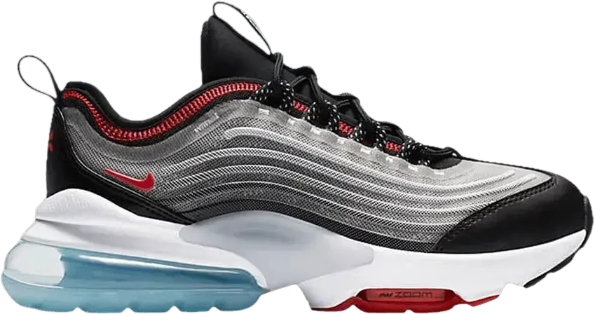 Nike Air Max ZM950 White Black Chile Red (GS)