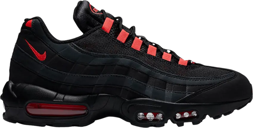  Nike Air Max 95 Black Laser Crimson