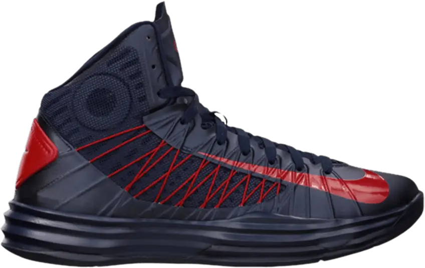  Nike Hyperdunk 2012 &#039;Obsidian University Red&#039;