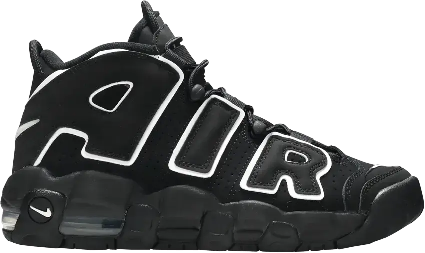  Nike Air More Uptempo GS &#039;Black&#039; 2020