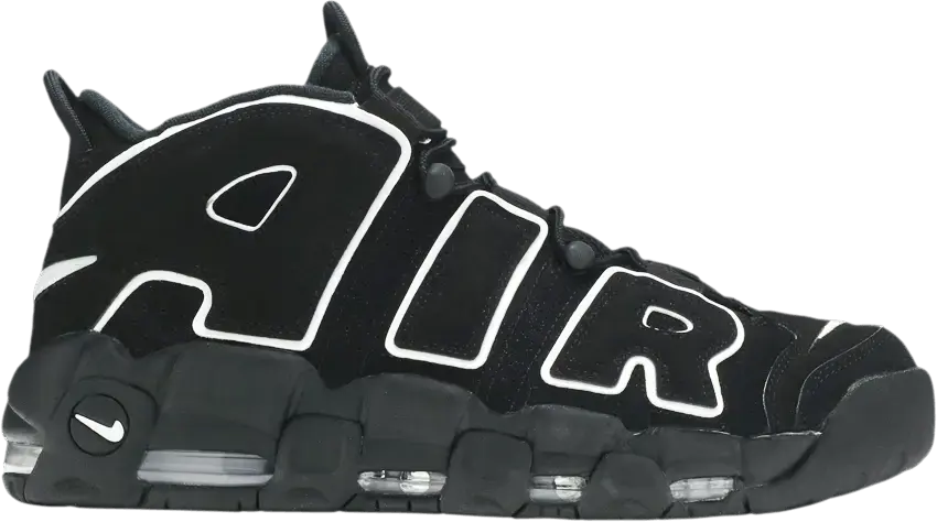  Nike Air More Uptempo &#039;Black White&#039; 2020