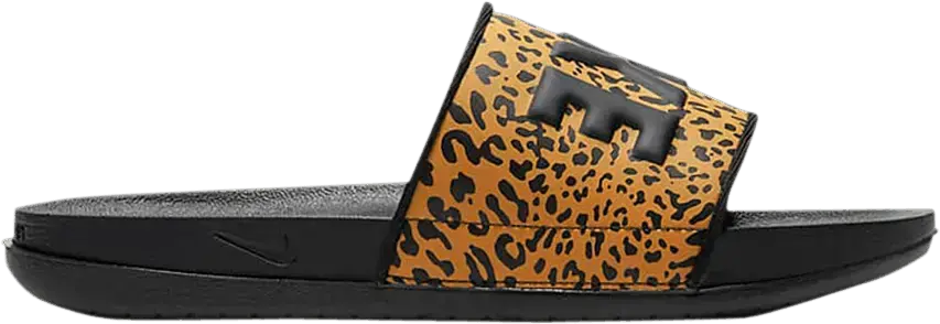  Nike Wmns OffCourt Printed Slide &#039;Cheetah Print&#039;