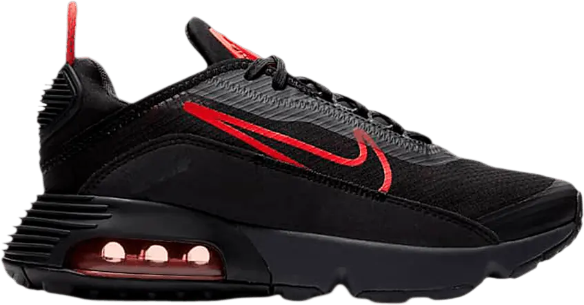  Nike Air Max 2090 Black Bright Crimson (GS)