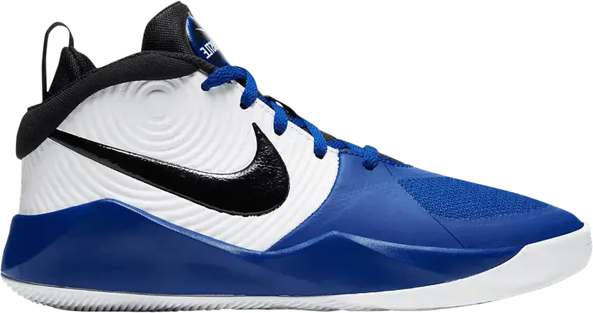  Nike Team Hustle D9 GS &#039;White Game Royal&#039;