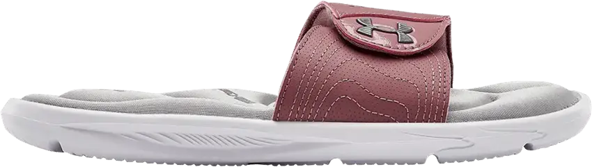  Under Armour Wmns Ignite 9 Slide &#039;White Hushed Pink&#039;