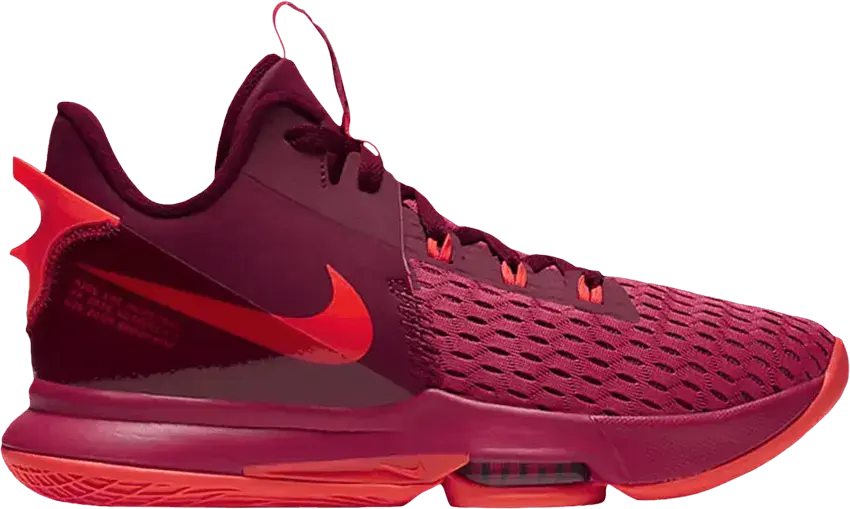  Nike LeBron Witness 5 EP &#039;Gym Red Crimson&#039;