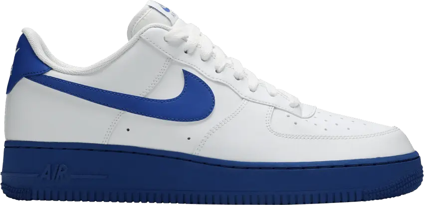  Nike Air Force 1 Low 07 White Royal