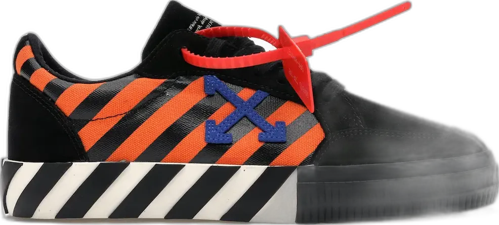  Off-White Low Vulc Black Orange