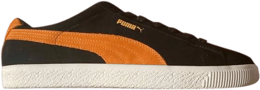  Puma size? x Suede Vintage &#039;Black Vibrant Orange&#039;