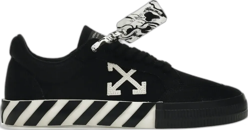  Off-White OFF-WHITE Vulc Low Black White Arrow