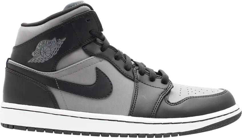  Jordan 1 Mid Cool Grey Black