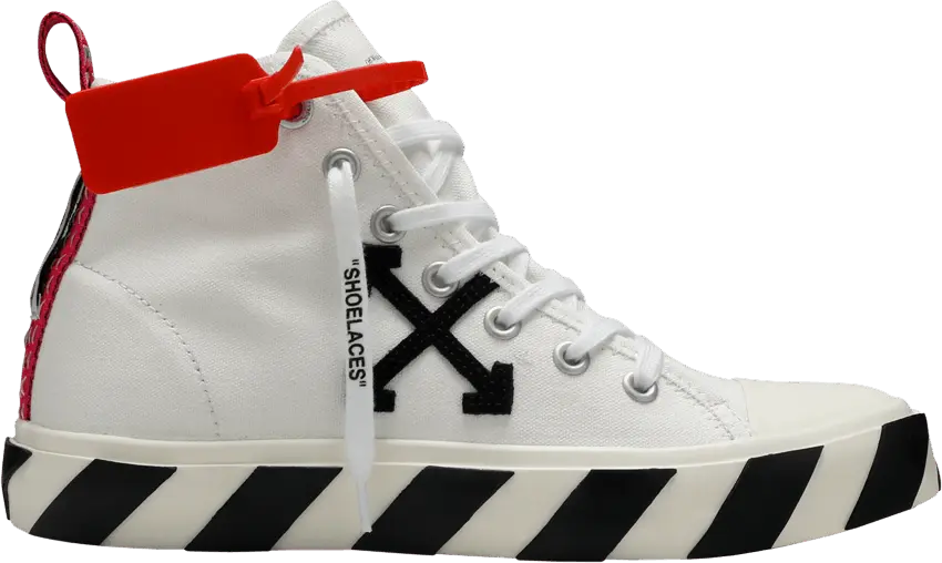  Off-White Vulc Sneaker Mid &#039;White Black&#039;