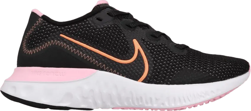  Nike Renew Run Black White Pink (Women&#039;s)