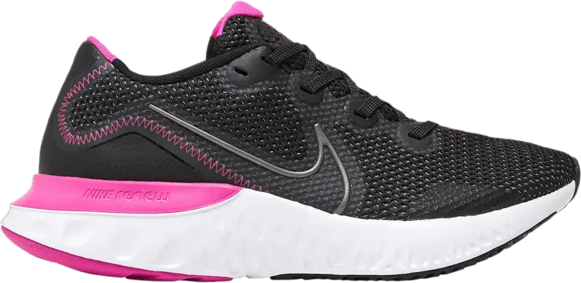  Nike Renew Run Black White (Women&#039;s)