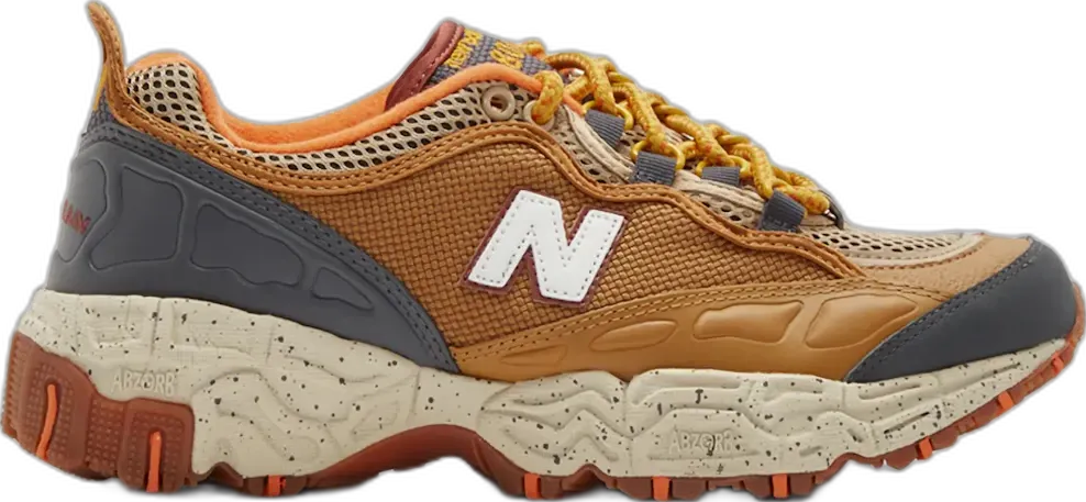  New Balance 801 Tan Black White Orange