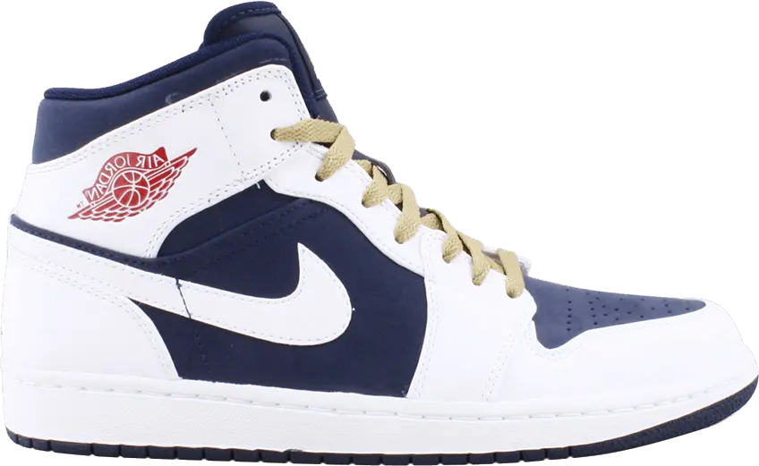  Jordan 1 Phat Mid Olympic (2012)