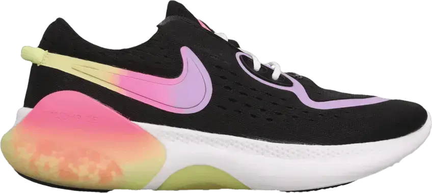  Nike Joyride Dual Run Black Purple Pink (Women&#039;s)