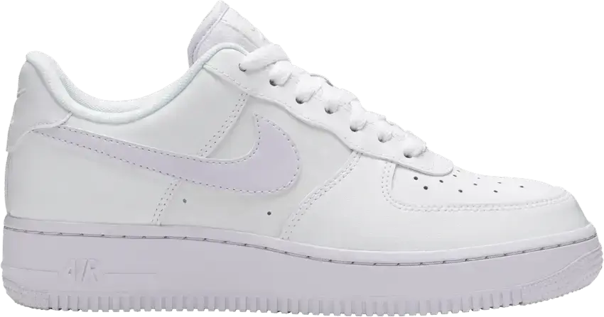  Nike Air Force 1 Low White Barely Grape (Women&#039;s)
