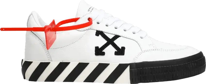  Off-White Vulcanized Low &#039;White Black&#039;