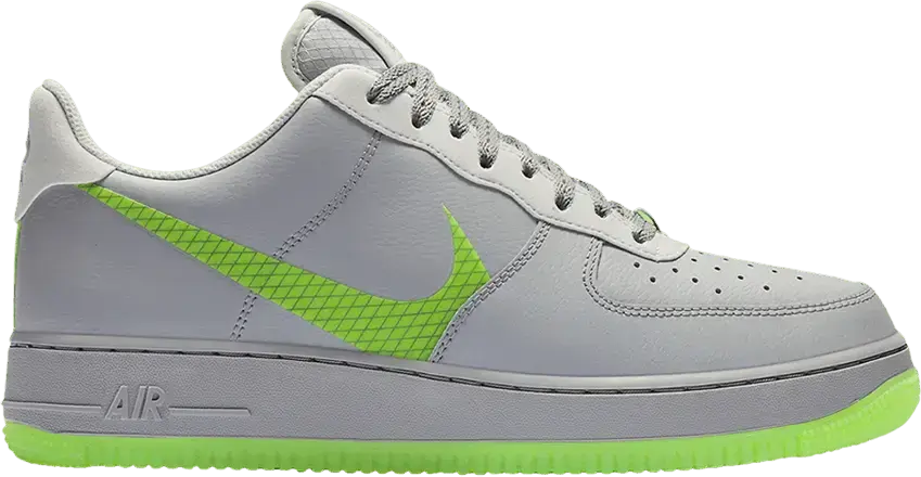  Nike Air Force 1 Low Wolf Grey Ghost Green