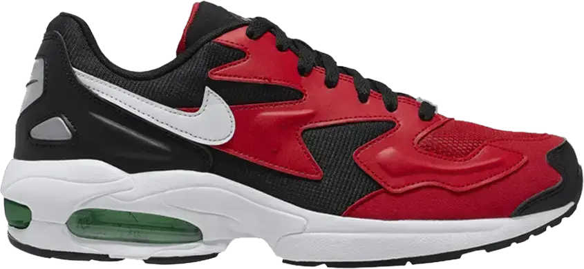 Nike Air Max 2 Light Black Red Electro Green
