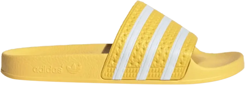  Adidas Wmns Adilette Slides &#039;Core Yellow&#039;