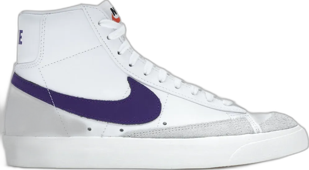 Nike Blazer Mid 77 White Voltage Purple (Women&#039;s)