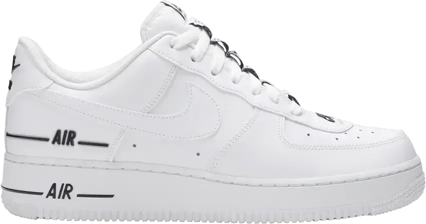  Nike Air Force 1 Low Double Air Low White Black