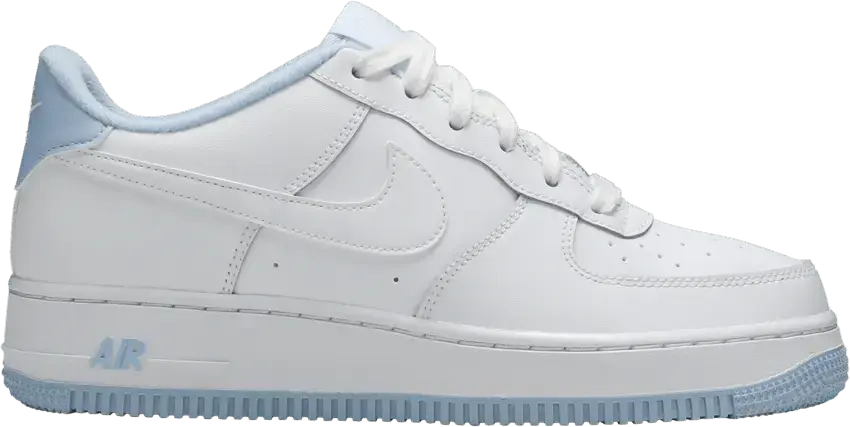  Nike Air Force 1 Low White Hydrogen Blue (GS)