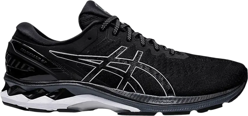  Asics Gel Kayano 27 2E Wide &#039;Black Silver&#039;