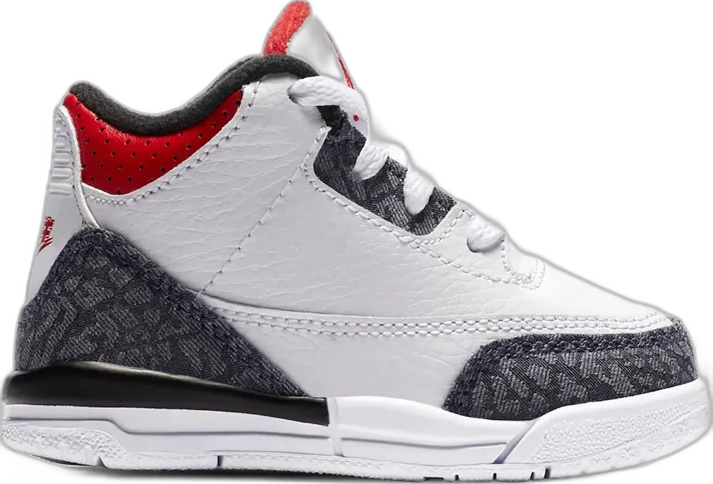 Jordan 3 Retro SE-T Fire Red Denim (TD)