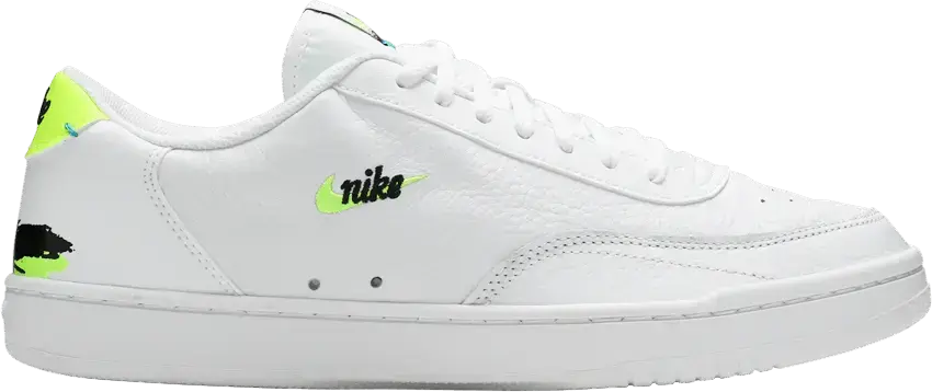  Nike Court Vintage Premium White Volt