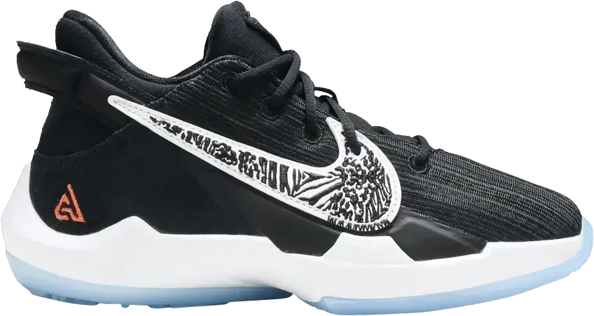  Nike Zoom Freak 2 Black White (PS)