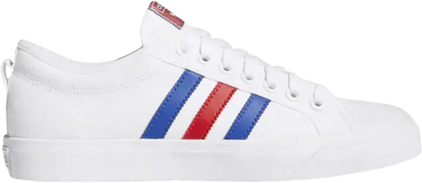  Adidas adidas Nizza White Scarlet Royal